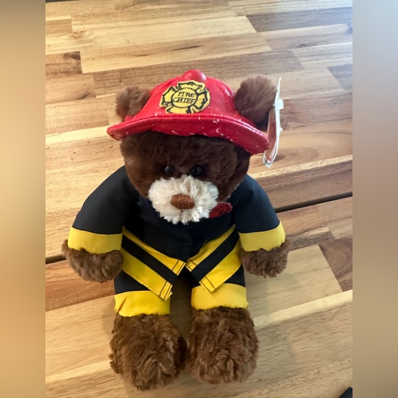 Fire Chief “Sparks” Gotta Getta Fund stuffed Bear| Has original tags - Picture 4 of 13